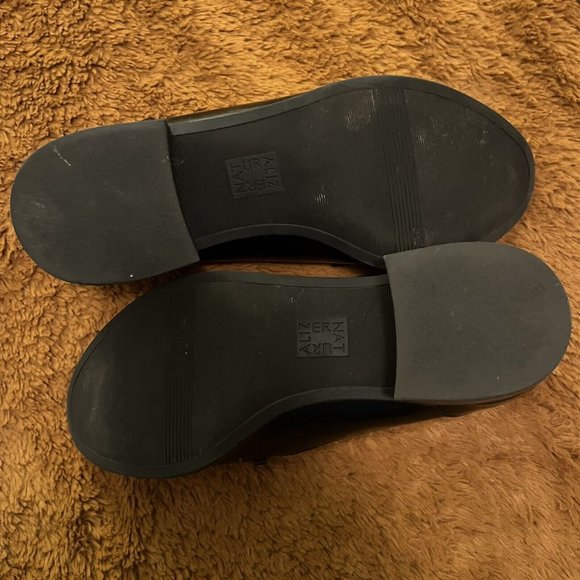 Naturalizer Women's Naples Model Slip On Block Heel Loafer Shoes Size 9W Black - Picture 8 of 12